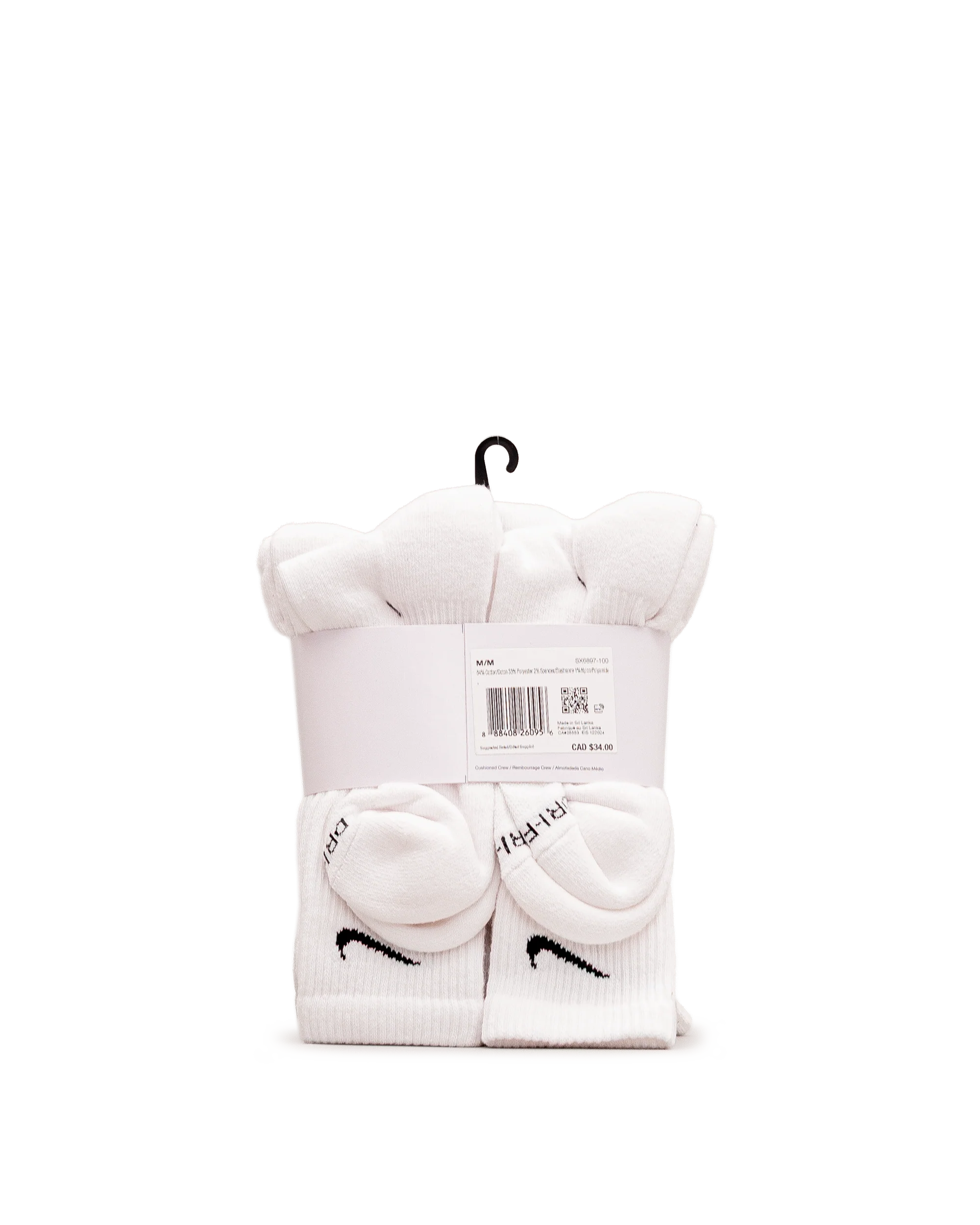 Unisex training socks 6pk - Blanc - #98B-15 - Image 3