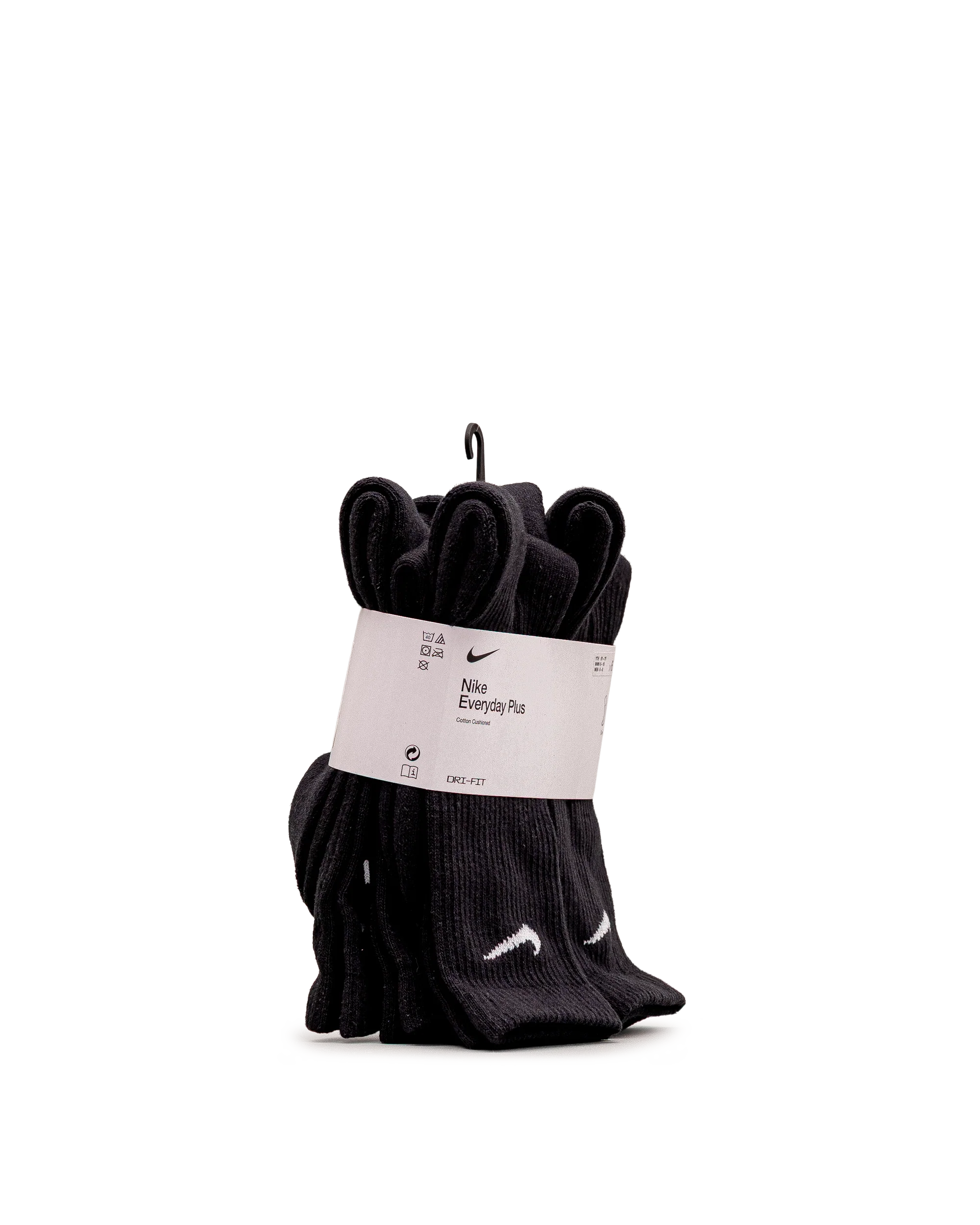 Unisex training socks 6pk - Noir - #98B-15 - Image 2